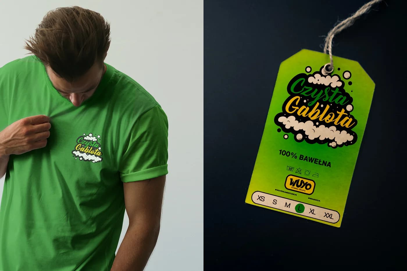 T-shirt Czysta Gablota